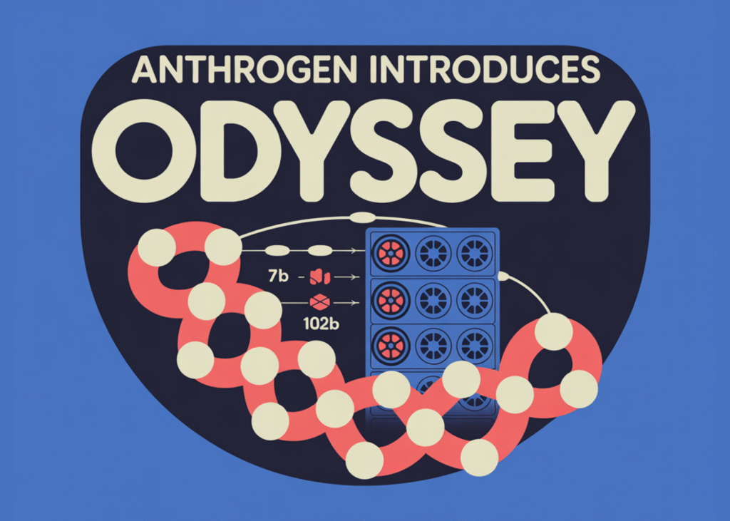 Anthrogen Introduces Odyssey: A 102B Parameter Protein Language Model that Replaces Attention with Consensus and Trains with Discrete Diffusion