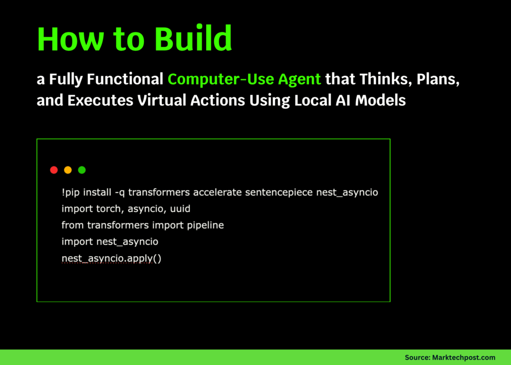 How to Build a Fully Functional Computer-Use Agent that Thinks, Plans, and Executes Virtual Actions Using Local AI Models