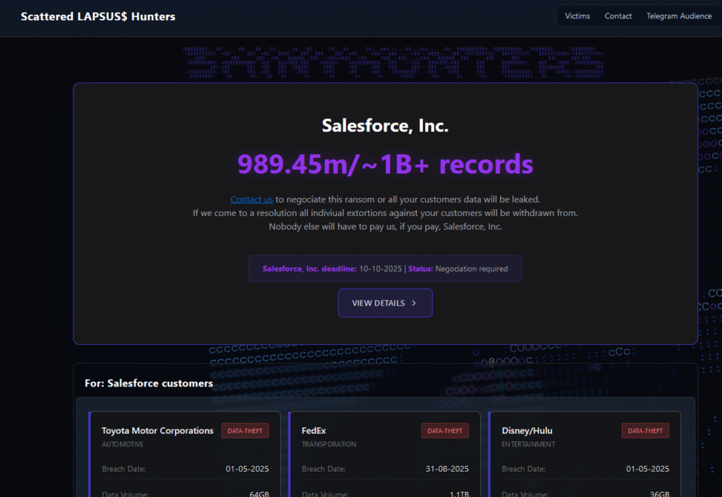 ShinyHunters Wage Broad Corporate Extortion Spree – Krebs on Security